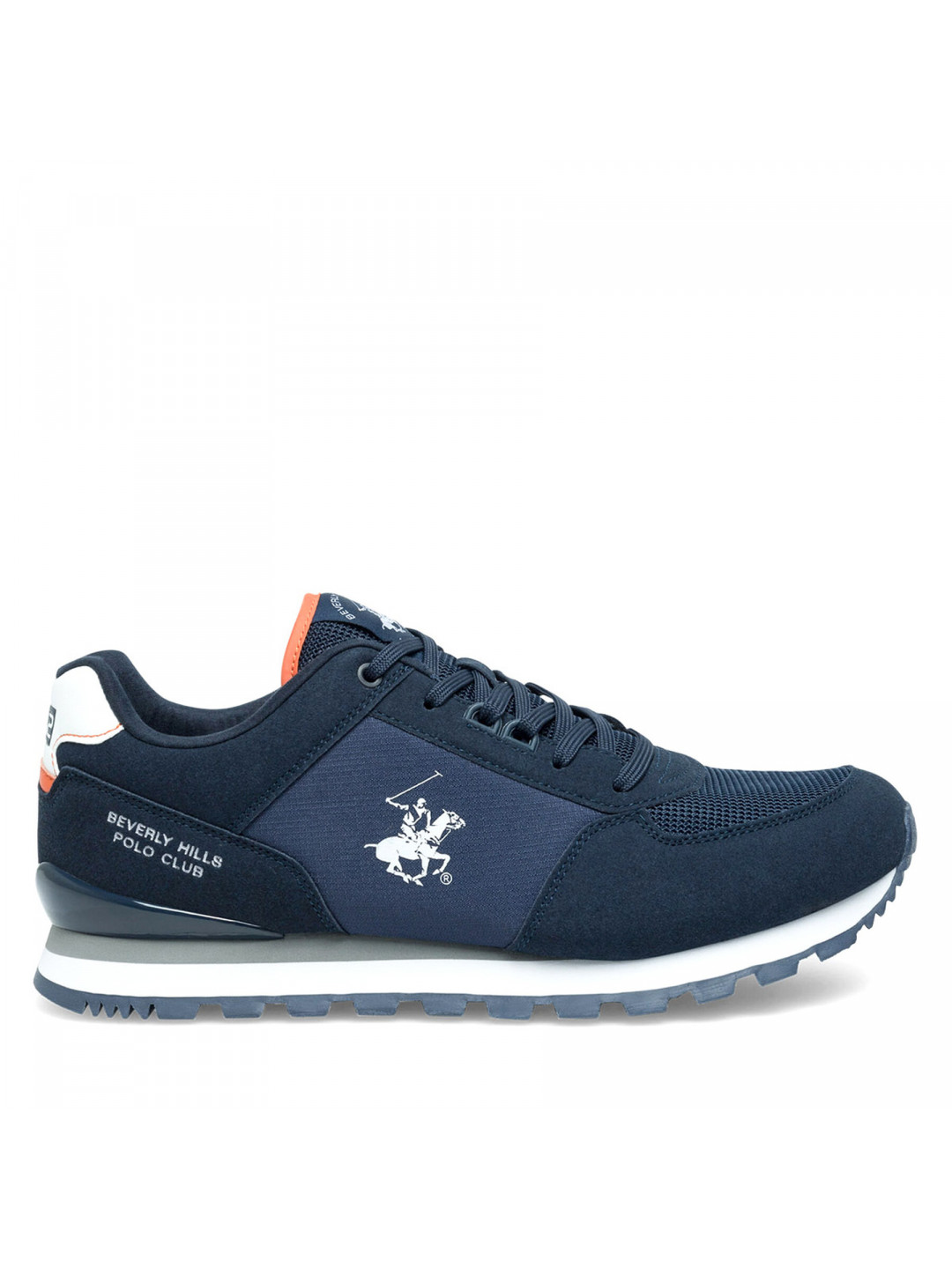 Sneakersy Beverly Hills Polo Club MP07-01450-04B Tmavomodrá